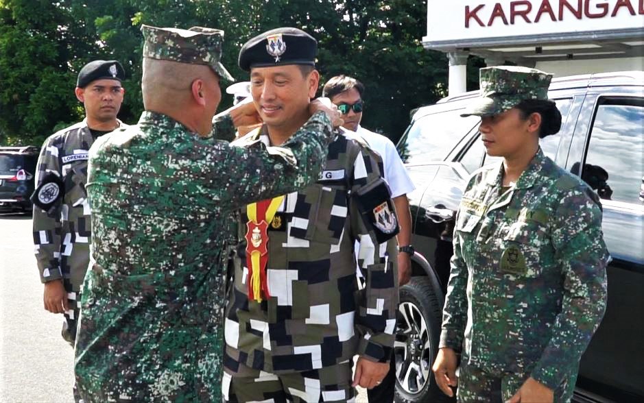 PSG Commander visits Philippine Marine Corps