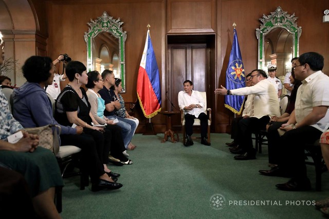 Maguindanao massacre victims’ kins meet with PRRD
