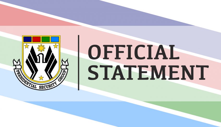 Official Statement: Safety Checks in Malacañang vs COVID-19